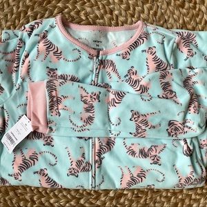 Carter’s Footed Pajamas - Cat
